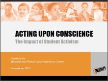 Acting Upon Conscience: The Impact of Student Activism