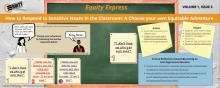 Equity Express: How to Respond to Sensitive Issues in the Classroom: A Choose your own Equitable Adventure