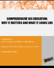Comprehensive Sex Education: Why it Matters and What it Looks Like