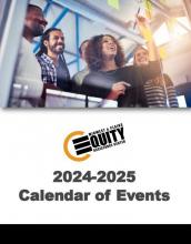 Cover of Calendar of Events Brochure