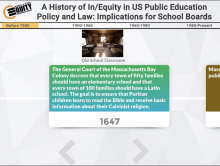 History of In/Equity in US Public Education Timeline