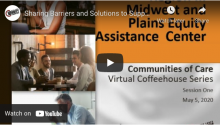 YouTube screenshot of Sharing Barriers and Solutions to Support Students & Families During COVID-19