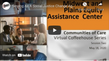 YouTube screenshot for Serving As A Social Justice Change Agent--Connecting Students & Families to Social Service Supports