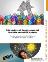 Cover: Colorful paper hands reaching for a gray paper cutout of a house