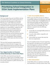 This issue brief summarizes opportunities for supporters of school diversity to engage in the ESSA implementation process at the