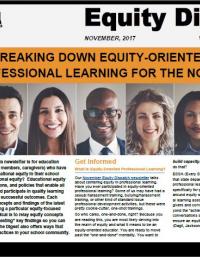 Breaking Down Equity-Oriented Professional Learning for the Novice