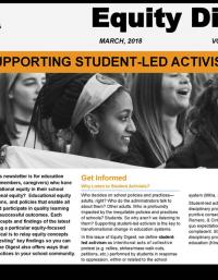 Supporting Student-Lead Activism