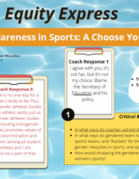 Equity Express: Transgender Awareness in Sports: A Choose Your Own Equitable Adventure