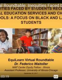 EquiLearn Virtual Roundtable: Inequities Faced by Students with Disabilities and Charter Schools