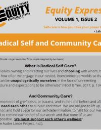 Equity Express: Radical Self and Community Care