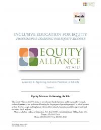Inclusive Education for Equity Academy 2 - Exploring Inclulsive Practices in Schools (PHs)
