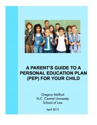 A Parent's Guide to a Personal Education Plan (PEP) for your Child