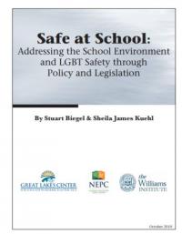 Safe at School: Addressing the School Environment and LGBT Safety through Policy and Legislation