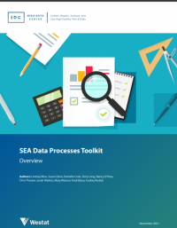 Front page of SEA Data Processes Toolkit 