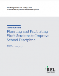 Front Page of Planning and Facilitating Work Sessions to Improve School Discipline