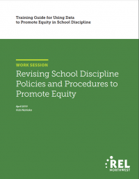 Front Page of Revising School Discipline Policies and Procedures tote Equity