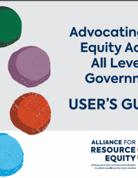 Front Page of Advocating for Equity Across All Levels of Government: User's Guide 