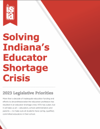 Addressing Indiana's teacher shortage through innovative solutions and support for educators.