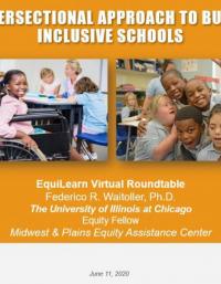 An Intersectional Approach to Building Inclusive Schools