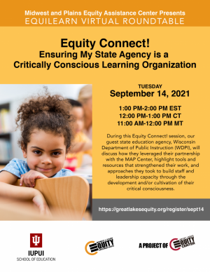 EquiLearn Virtual Roundtable: Equity Connect! Ensuring My State Agency is a Critically Conscious Learning Organization
