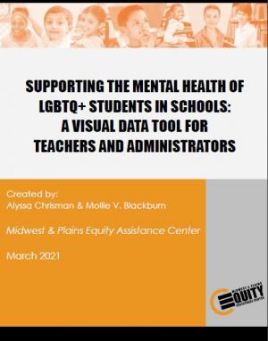 Supporting the Mental Health of LGBTQ+ Students in Schools: A Visual Data Tool for Teachers and Administrators