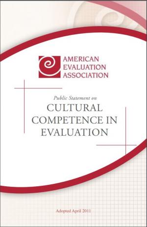 Cultural Comptence in Evaluation: Public Statement