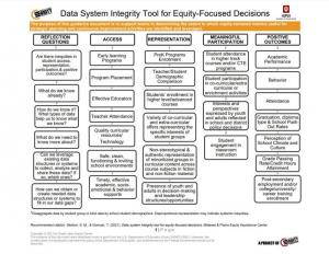 Data System Integrity Tool for Equity-Focused Decisions