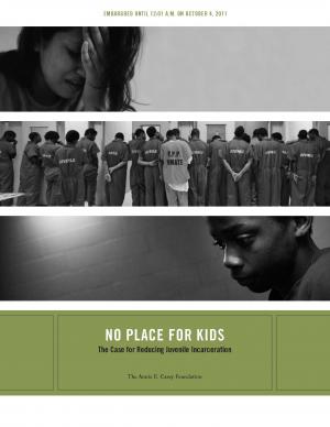 No Place for Kids: The Case for Reducing Juvenile Incarceration