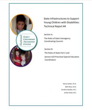 State Infrastructures to Support Young Children with Disabilities