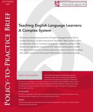Teaching English Language Learners: A Complex System