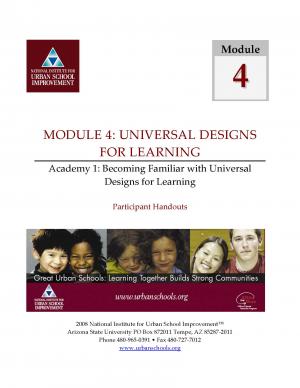 Universal Designs for Learning Academy 1 - Becoming familiar with UDL (PHs)